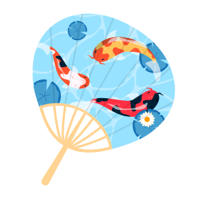 夏日扇子