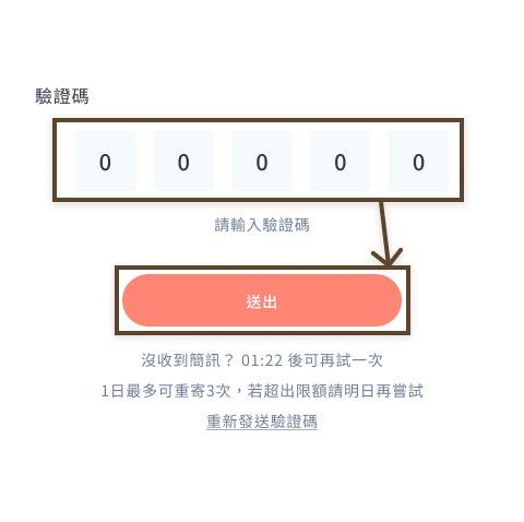 步驟 e